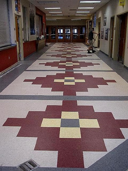 VCT Vinyl Commercial Tile by Labrador Floors and Tile